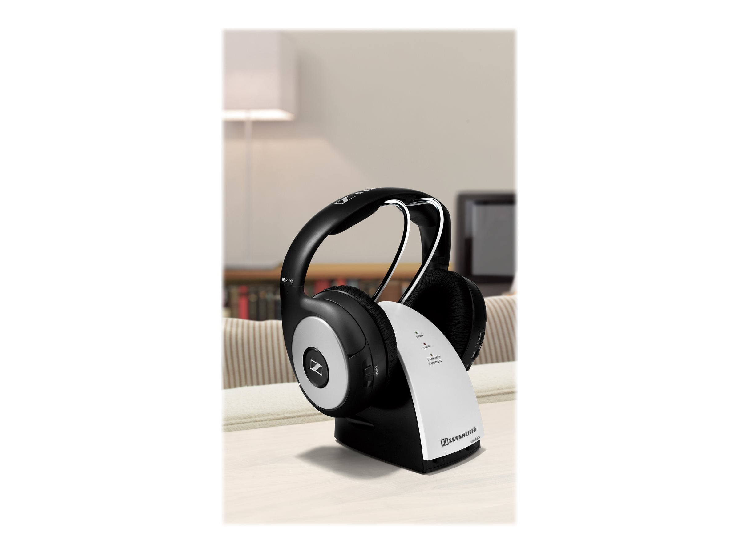 Sennheiser RS 140 - Headphones - full size - wireless - Walmart.com