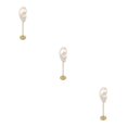 thumbnail image 4 of kurtrusly Earring Display Stand Human Ear Model Organizer Holder Showcase Stud Jewelry Right Ear White Height: 18cm 3Set, 4 of 6