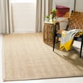 thumbnail image 4 of SAFAVIEH Natural Fiber Maisy Solid Area Rug, Natural/Grey, 2' x 3', 4 of 12