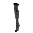 thumbnail image 1 of MeMoi Imperial Leaf Cotton Blend Over The Knee Socks - Womens - Female, 1 of 2
