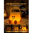 thumbnail image 3 of Lámpara de silicona recargable Tarinks Pumpkin Night Light, 3 of 9