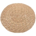 thumbnail image 4 of Yoga Knee Cushion Floor Pillow Mat Hand Woven Temple Seat Cushion Prayer Rest Room Use Chocolate 41X41CM 1Pack, 4 of 5