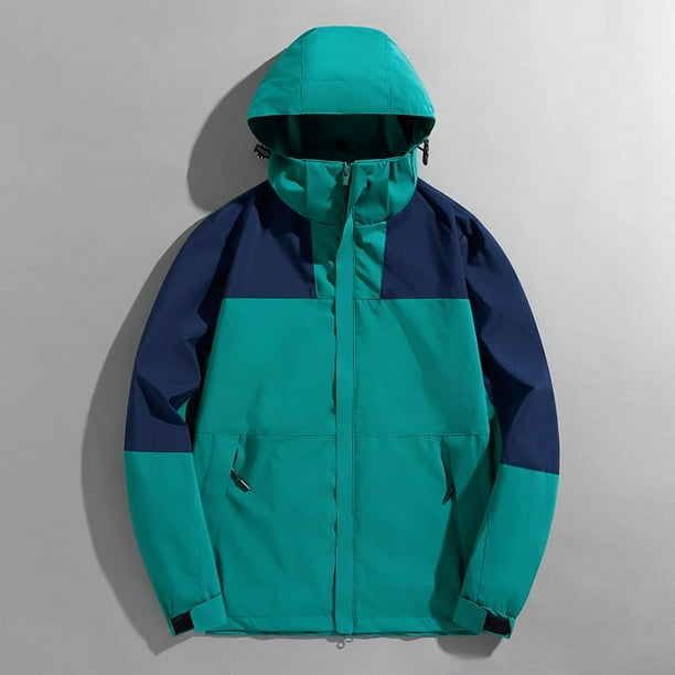 Chaqueta fina de una sola capa para exteriores de primavera y otono para hombre chaqueta impermeable a prueba de viento ropa de moda para mujer Walmart en linea