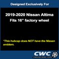 thumbnail image 4 of CWC Hubcap for Nissan Altima 2019-2023, 16-inch Premium Replica Wheel Cover (1 Piece) 53099, 4 of 4