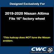 CWC Hubcap for Nissan Altima 2019-2023, 16-inch Premium Replica Wheel Cover (1 Piece) 53099