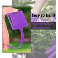 thumbnail image 3 of 10PCS 2.48"x7.08" Tee Plastic Plant Labels Colorful Plastic Plant Tags T Garden Label Waterproof Nursery Marker, 3 of 7