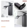 thumbnail image 3 of WHAMVOX Durable Laundry Tap with Wear Resistant Black Finish for Home Accessory Use in Kitchen Sinks 1Pcs, 3 of 8