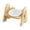 Single Bowl, variant on Cat Dog Bowl 15 degree Raised Small Medium Dogs Adjustable Height Pet Food Feeder Single Bowl