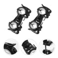 thumbnail image 5 of WEUVEB Bike Headlight Mount Holder for Bicycle Flashlight, Plastic, 2 Pieces Set, 5 of 8