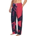 thumbnail image 6 of Sikiie Rock Skull Guitarist Pajama Pants Men, PJ Bottoms, Sleep & Lounge Pants-Small, 6 of 6