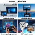 thumbnail image 6 of LESOWN 8 inch Wide Touchscreen HDMI VGA Input Industrial LCD Display Lightweight 1024x768 IPS Car Monitor for Vehicle Rear View Camera Parking, 6 of 12