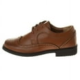 thumbnail image 3 of Josmo Boys Wingtip Oxford Lace Dress Shoes, Color: Tan, Size: 3, 3 of 7