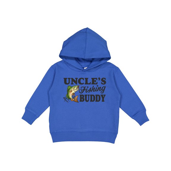 Inktastic Uncle's Fishing Buddy Toddler Hoodie