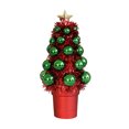 thumbnail image 2 of Christmas Small Christmas Tree,Artificial Christmas Tree with Christmas Ornaments Christmas Ball,Tabletop Christmas Tree for Christmas Decorations Home Room Party Winter Indoor Outdoor, 2 of 3