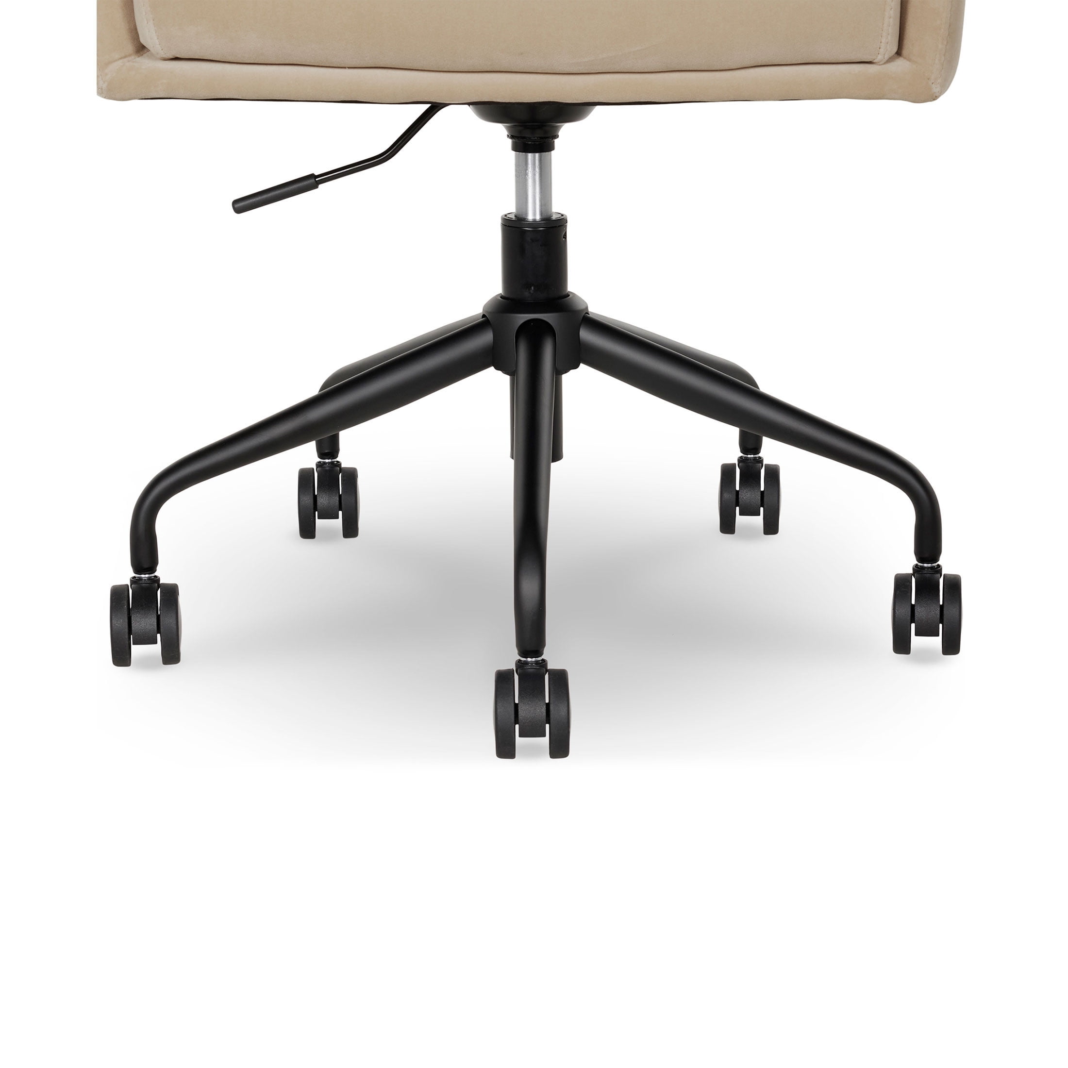 Better Homes & Gardens Wyatt Velvet Office Chair, Beige