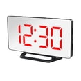thumbnail image 4 of YAOMOBB Automatic Half-brightness Function Alarm Clock LED Alarm Clock Digital Display Adjustable Brightness Clear Numbers Modern Alarm Clock for Home and Office Decor, 4 of 6