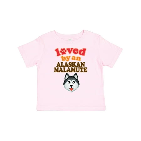 

Inktastic Alaskan Malamute Dog Lover Gift Toddler Boy or Toddler Girl T-Shirt