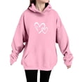 thumbnail image 7 of EnJoCho Youth Boys Girls Hooded Sweatshirt Fleece Pullover Top Fashion Casual Warm Winter Fall Cozy Comfortable Loungewear Kids Teen Clothes School Daily, 7 of 7