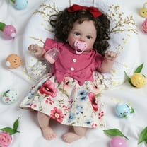 55cm Realistic Reborn Baby Doll Vinyl Silicone Newborn Toddler Girl Doll Handmade Gifts