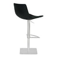 thumbnail image 6 of Armen Living Attica Adjustable Swivel Bar Stool in Vintage Black, 6 of 7