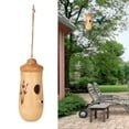 thumbnail image 7 of YOUTHINK Wooden Hummingbird House Outside Hanging Wooden Hummingbird House for Indoor Outdoor Garden Decor,Hummingbird Hut for Outside,Bird House, 7 of 7