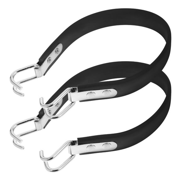 LABSERRON Battery Carrier Strap Black Elastic Rope 2Pcs 16.7X1.0X0.8In