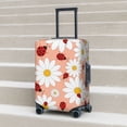 thumbnail image 5 of Uemuo Daisy and Ladybug Printed Washable Luggage Cover - Fashion Suitcase Protector Fits 18-32 Inch Luggage -Medium, 5 of 9