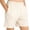 White, variant on CYRBOKO Boys Shorts for Kids, Stretchy Elastic Waist Casual Relaxed Fit Summer Bottoms Green Size 7-8 T