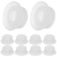 thumbnail image 1 of WEUVEB 10Pcs Pressure Cooker Silicone Pot Gaskets Replacement Valves Circles Compatible with Multiple Brands, 1 of 8
