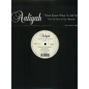 Aaliyah - Don't Know What to Tell Ya [Vinyl]