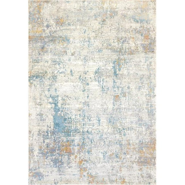 Dynamic Rugs VY7107987959 6 ft. 7 in. x 9 ft. 6 in. Valley 7987 Area Rug, 959 Grey & Blue