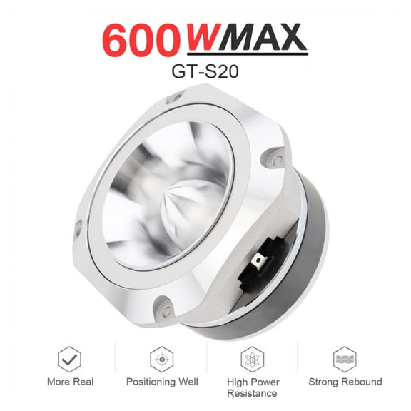 High Quality 4Inch Universal High Efficiency Dome Tweeter Loudspeaker 600W Loud Speaker Super Power Audios Sound for Car