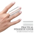 thumbnail image 3 of 3pcs Practice Guitar Finger Guards Protective Glass Crafts Fingertip Covers, 3 of 9