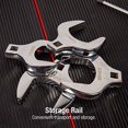 thumbnail image 3 of 6 pc. 1/2" Drive Jumbo Fractional CrowFoot Wrench Set, Fractional, 3 of 6