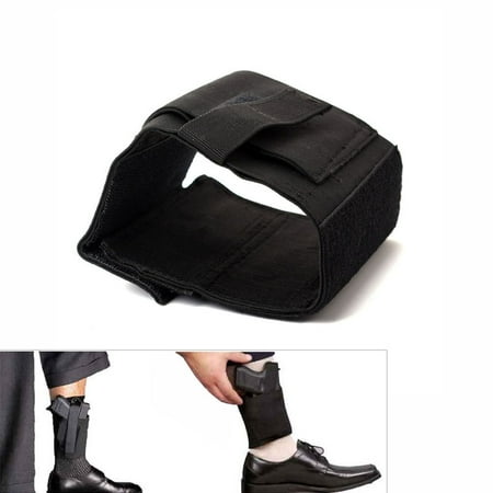 - Concealed Carry Right/Left Ankle Pistol Holster For LCP LC9 PF9 Small, Black