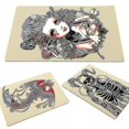 thumbnail image 3 of 10 pieles de práctica de tatuaje con esquinas redondeadas amarillas Feliz Sencillez, 3 of 3