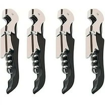 Upgraded Professional Waiter Corkscrew Wine Openers Set 4 PCS with High Strength Hinges and Easy to Carry Design for Wine Lovers