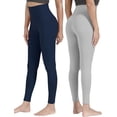 thumbnail image 2 of ZENFLEX High Waisted Leggings for Women Buttery Soft Stretchy Tummy Control Workout Yoga Running Pants One&Plus Size, 2 of 6