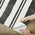 thumbnail image 6 of Mr. Kate Winston Watercolor Stripe Peel and Stick Wallpaper, 6 of 29