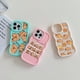 thumbnail image 2 of Bonita funda de teléfono Capybara para IPhone 15 14 13 12 11 Pro Max XR XS X 7 8 Plus SE20 Color caramelo funda trasera suave de TPU, 2 of 5