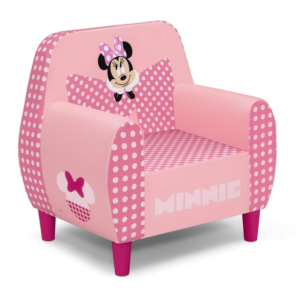 Silla de espuma Delta Children Disney Minnie Mouse para niños, color rosa