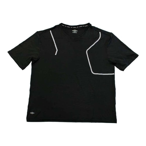 Playera Umbro para Hombre Cuello Redondo Manga Corta Negro Talla G