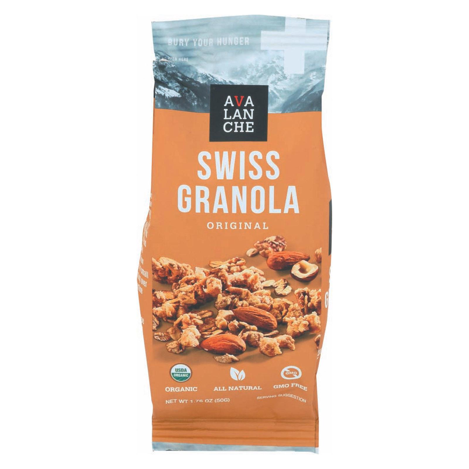 Avalanche Granola Organic Original Case Of 6 1.76 Oz Walmart