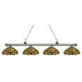 thumbnail image 2 of Z-Lite 200-4MB-C14 4 Light Island/Billiard Light Multi-Coloured Tiffany, 2 of 4