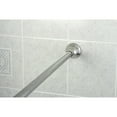 thumbnail image 4 of Kingston Brass Satin Nickel Adjustable Tension Shower Rod with Decorative Flange, 72-Inch, 4 of 15