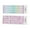 Multicolor A, variant on YAHHU 2pcs Keyboard Stickers Colorful English Language Dustproof Waterproof Coating PVC Material Computer Keycaps Stickers A 10 inches / 25.4 cm