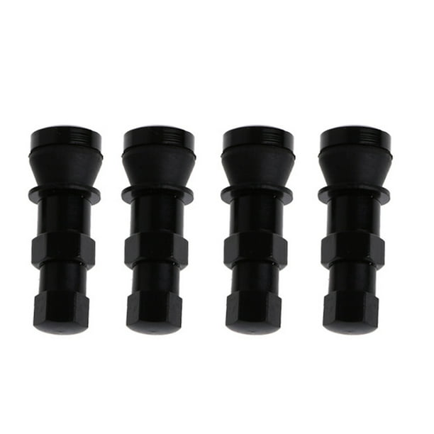 4x Aluminum Tubeless Wheel Tire Valve Stem Rim Boltin with Dust Cap
