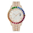 thumbnail image 1 of Reloj de pulsera de acero inoxidable con reloj de cuarzo informal para mujer popular a la moda Wmkox8yii  gfajkfgbkjabf1286, 1 of 1