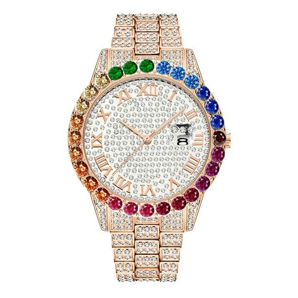 Reloj de cuarzo para mujer, relojes para mujer, moda popular, reloj de cuarzo casual para mujer, correa de acero inoxidable, reloj la toalla