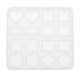 thumbnail image 1 of Moldes de resina epoxi para joyería DIY con forma de corazón de animal 9.5x9CM 16pcs, 1 of 9